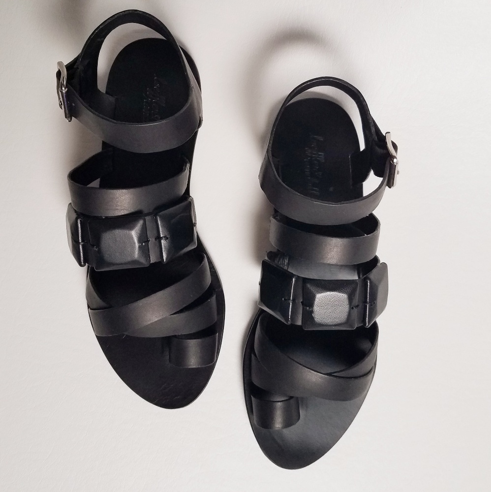 Loeffler Randall Strappy Sandal with Toe Ring